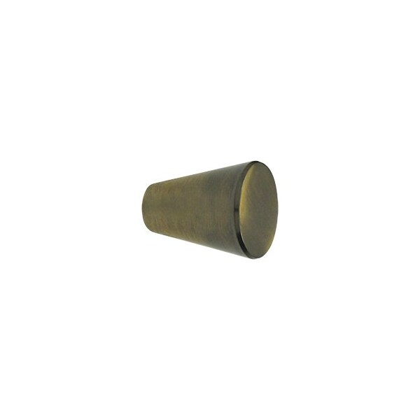 KC2 Cone Cabinet Knob Antique Brass, 10PK